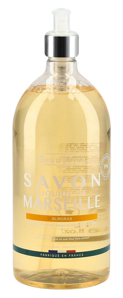 Image of BeauTerra Flüssigseife Marseille reichhaltig Mandel Fl 1000 ml