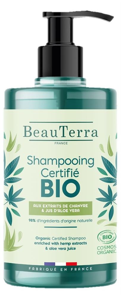 BeauTerra Shampoo Hanf & Aloe Vera Bio Fl 750 ml