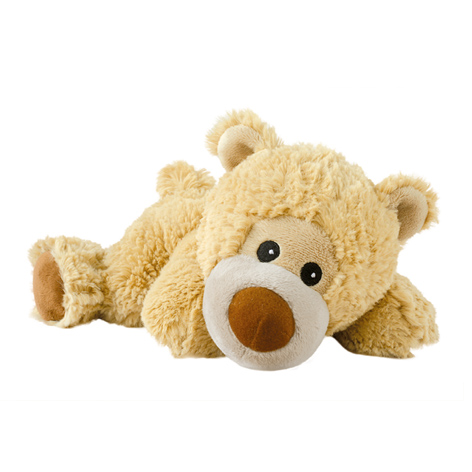 Image of Beddy Bear Wärme Stofftier Bär William liegend