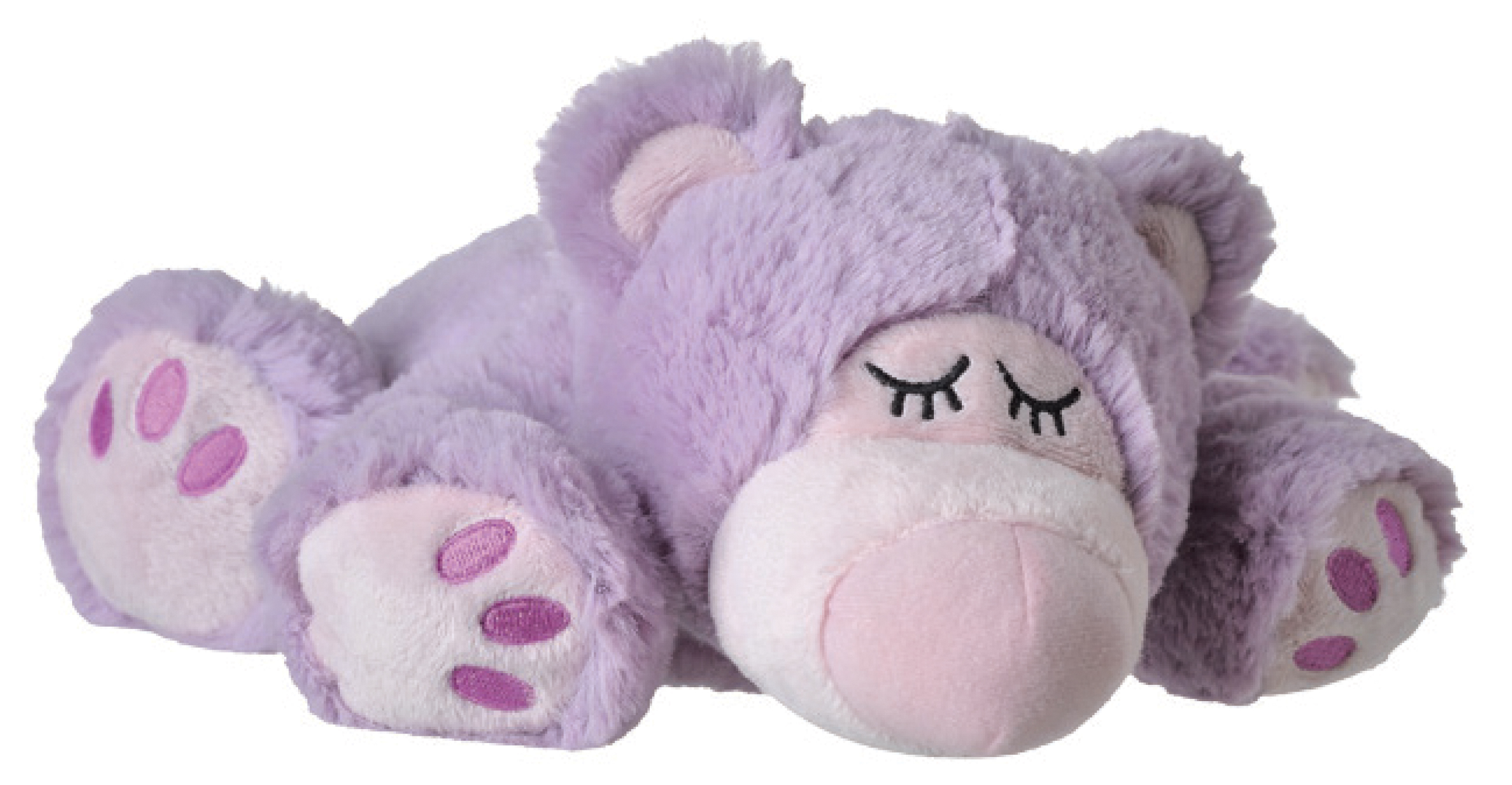Image of Beddy Bear Wärme Stofftier Sleepy Bear lila