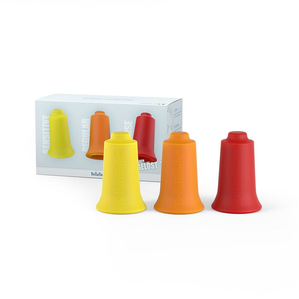 BellaBambi Cup original trio 1 x sensitive 1 x regular 1 x intense Box