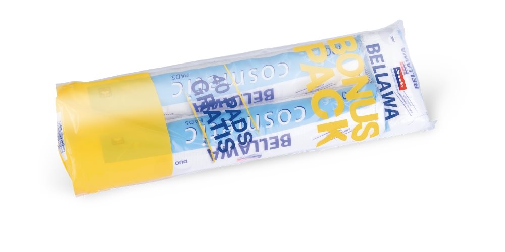 Bellawa disques de coton paquet bonus 2x100 + 40 pièces sach