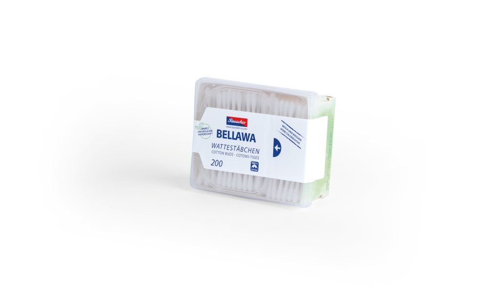 Image of Bellawa Wattestäbchen Dekobox 200 Stk