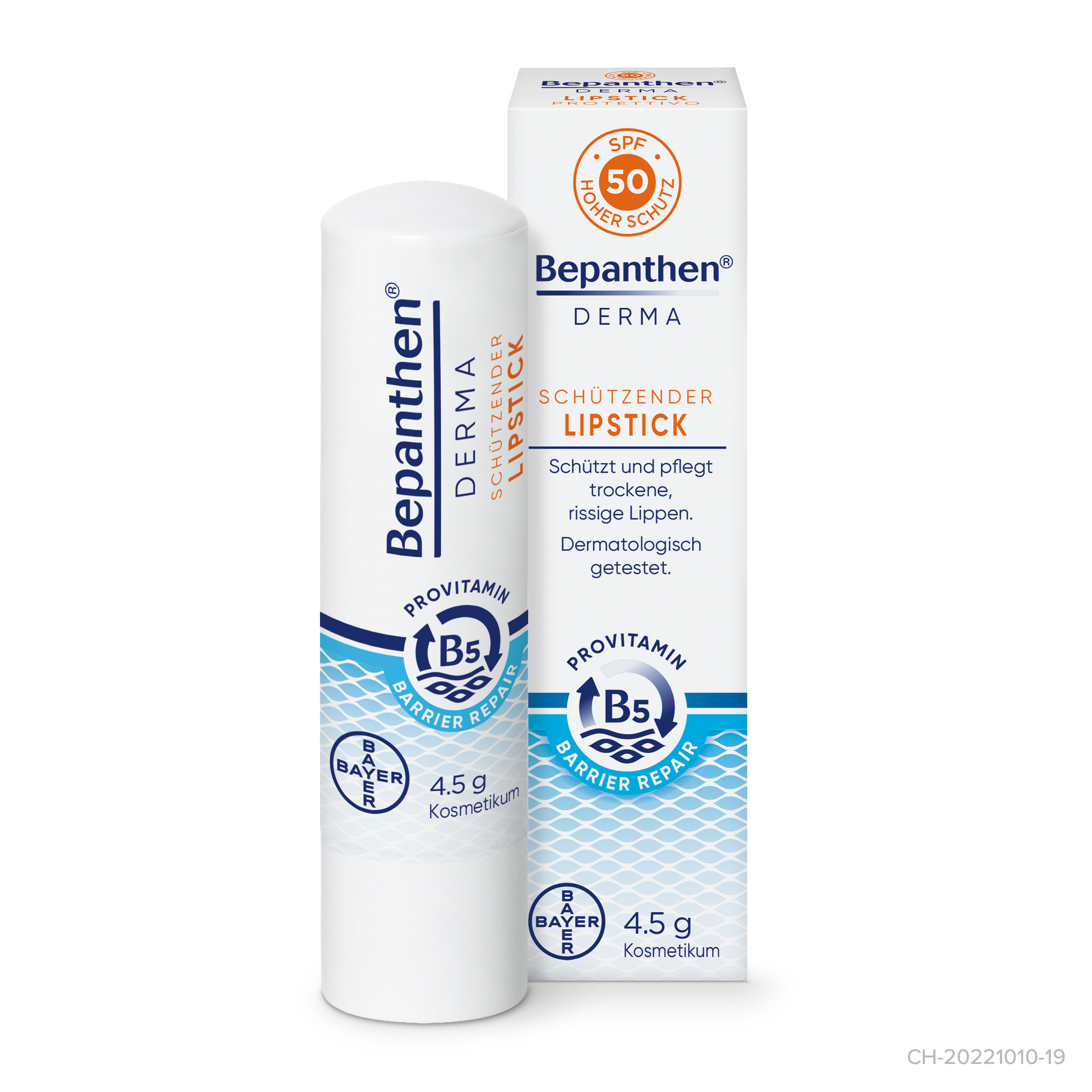 Bepanthen Derma Lipstick Spf50 4.8 g