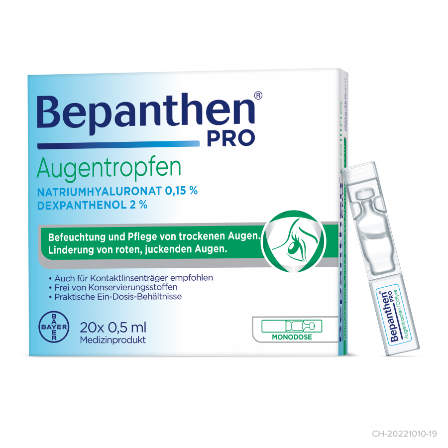 Image of Bepanthen PRO Augentropfen 20 Monodos 0.5 ml