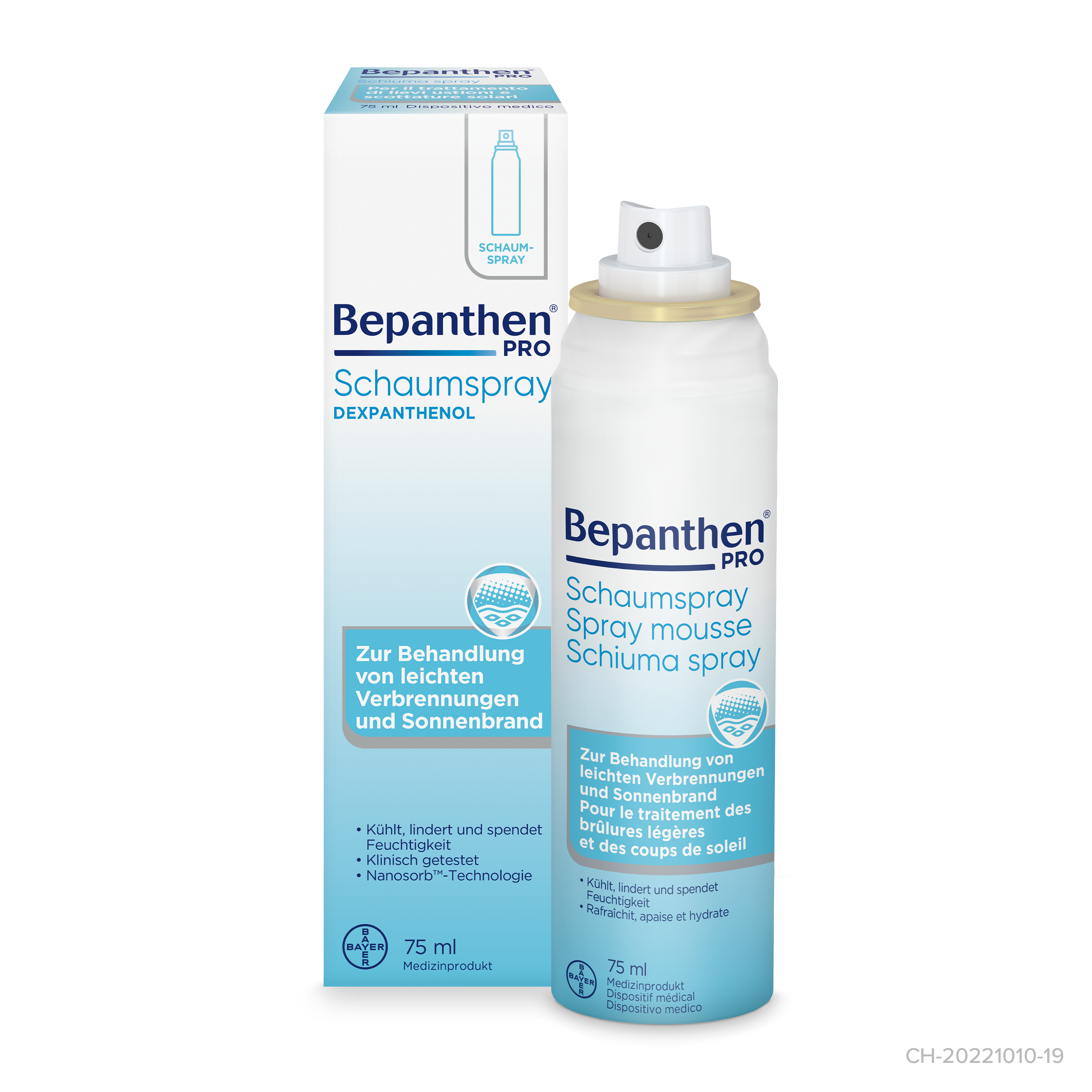Image of Bepanthen PRO Schaumspray Aeros 75 ml