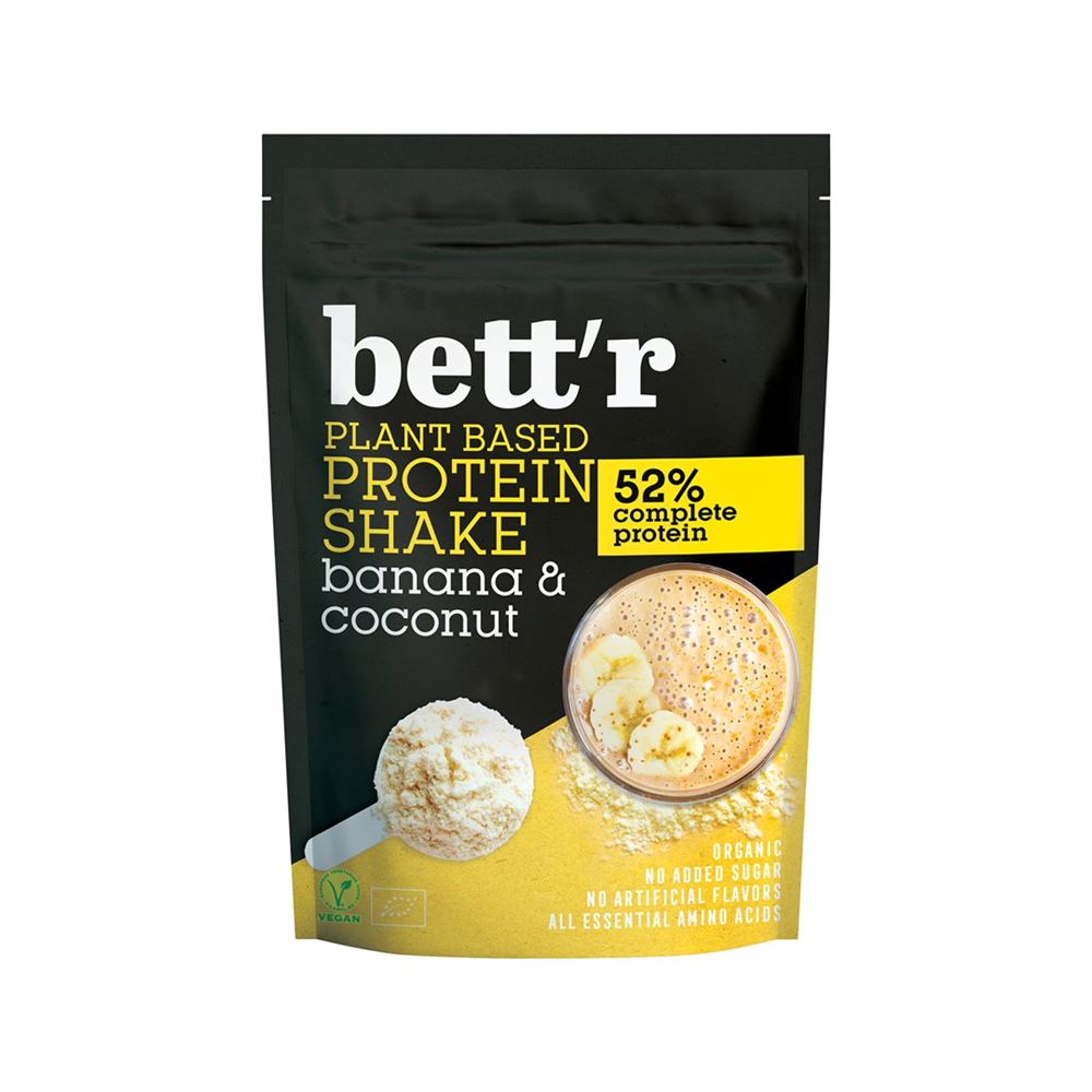 Image of bett"r Protein Shake Banana & Coconut Btl 450 g'