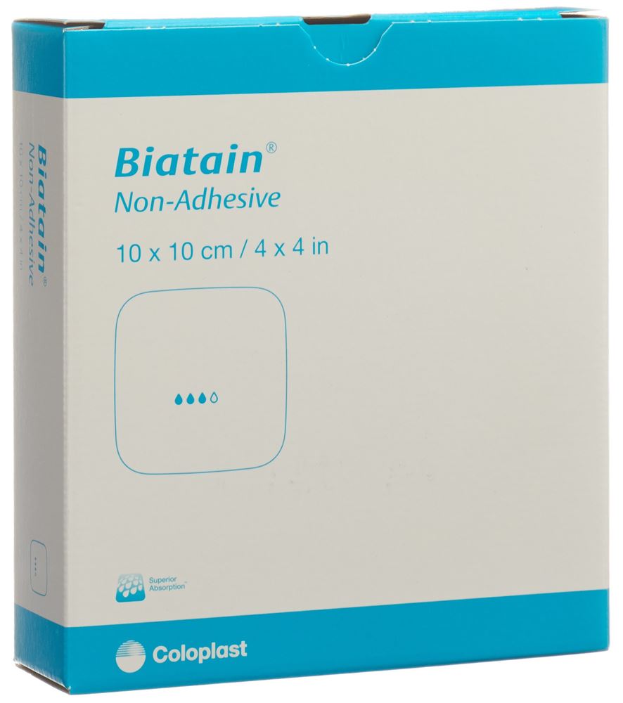 Image of Biatain Non-Adhesive 10x10cm 10 Stk