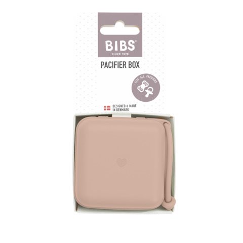 Bibs Pacifier Box blush