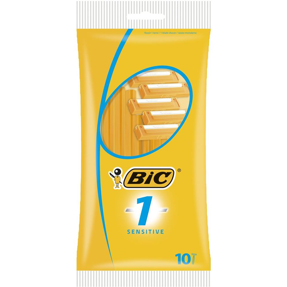 Bic 1 Disposable Classic Razors - Sensitive (10)