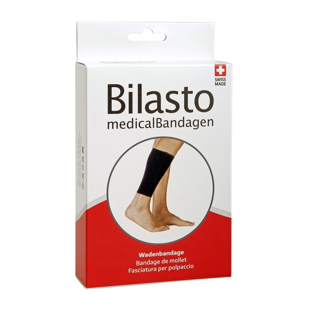 Image of Bilasto Wadenbandage M schwarz