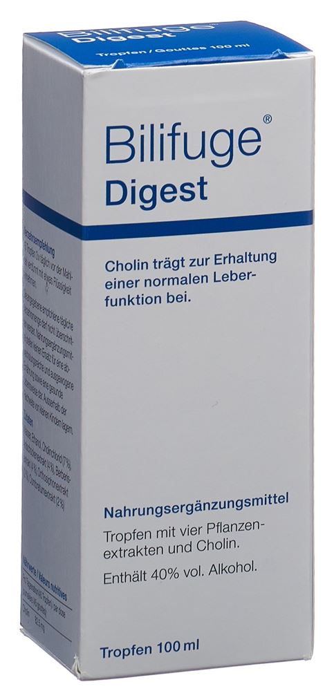 Bilifuge digest gouttes fl 100 ml