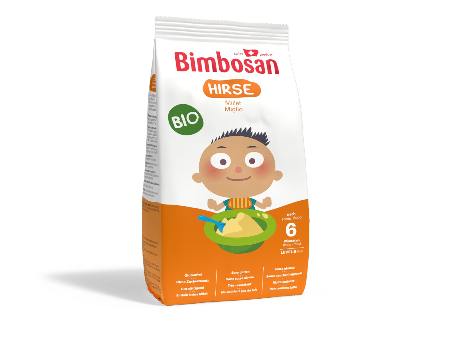 Bimbosan Bio-Hirse refill Btl 300 g | Babynahrung | Schoppenflasche & Milchpulver | Eltern & Kind