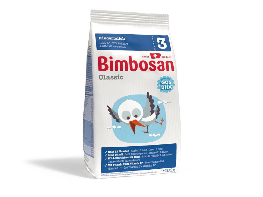 Bimbosan Classic 3 Kindermilch refill 400 g | Babynahrung | Schoppenflasche & Milchpulver | Eltern & Kind
