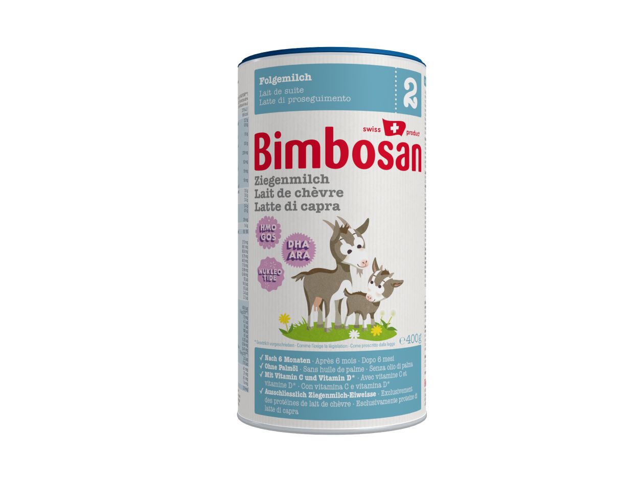 Bimbosan Ziegenmilch 2 Folgemilch Ds 400 g