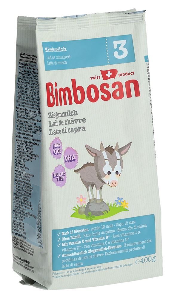 Bimbosan Ziegenmilch 3 Kindermilch refill Btl 400 g