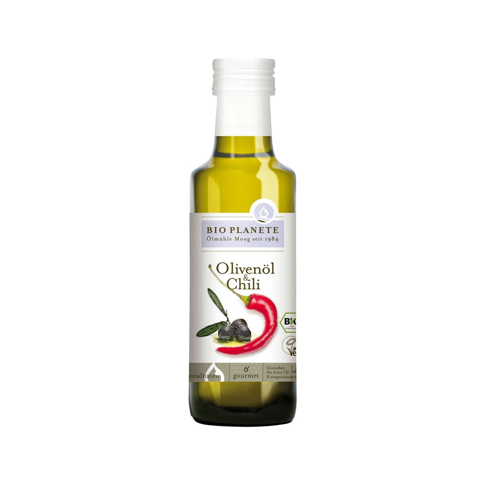 Image of Bio Planète Olivenöl & Chili 100 ml