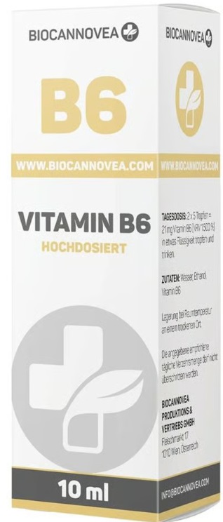 Biocannovea Vitamin B Komplex Fl 10 ml