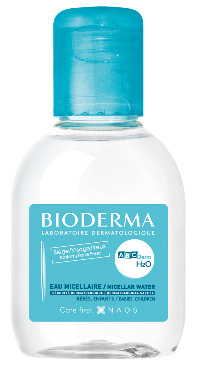 Image of Bioderma ABCDerm H2O eau micellaire bébés et enfants Fl 100 ml