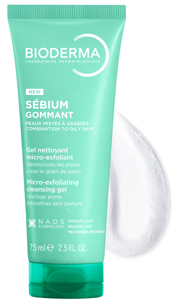 Bioderma Sebium Gommant Peeling Gel 75 ml