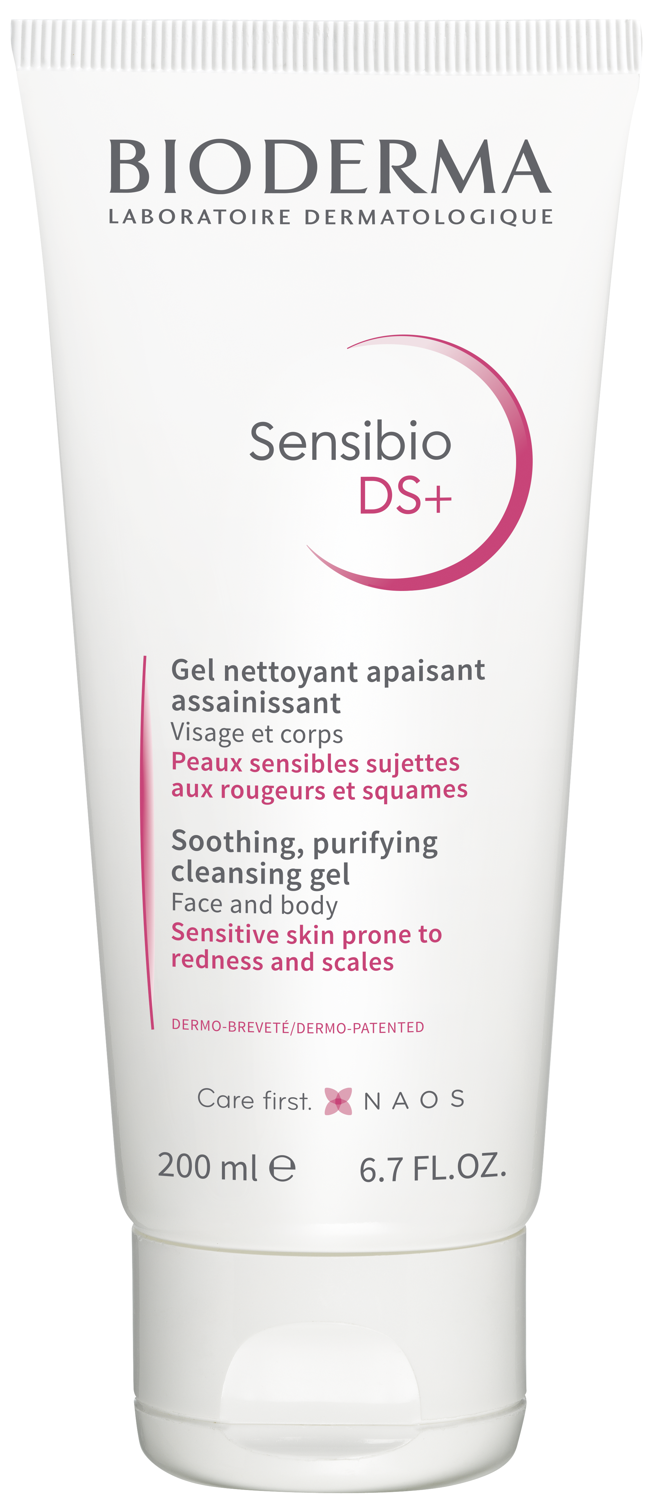 Image of Bioderma Sensibio DS+ gel nettoyant Tb 200 ml