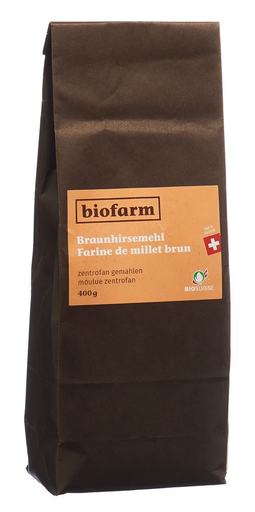 Image of Biofarm Braunhirsemehl CH Knospe Btl 400 g