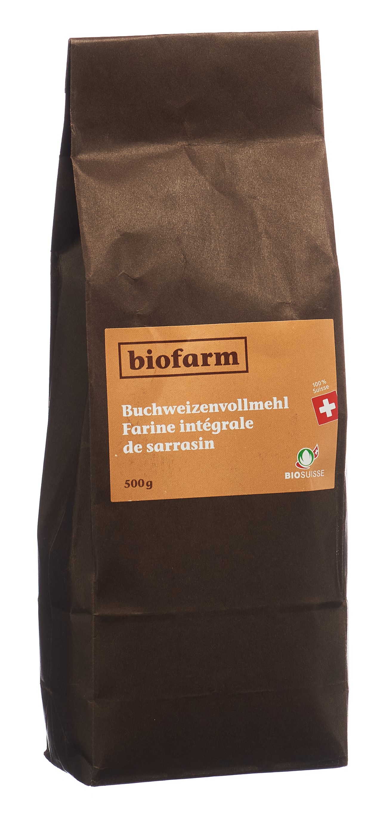 Biofarm farine intégrale de sarrasin CH sach 500 g
