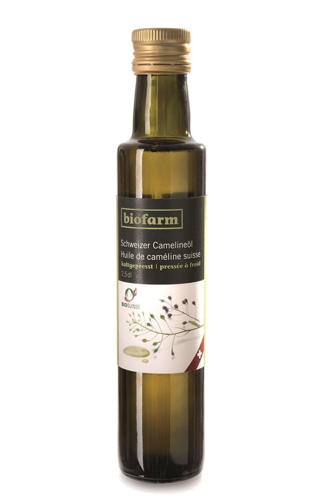 Image of Biofarm Camelineöl CH Knospe Fl 250 ml