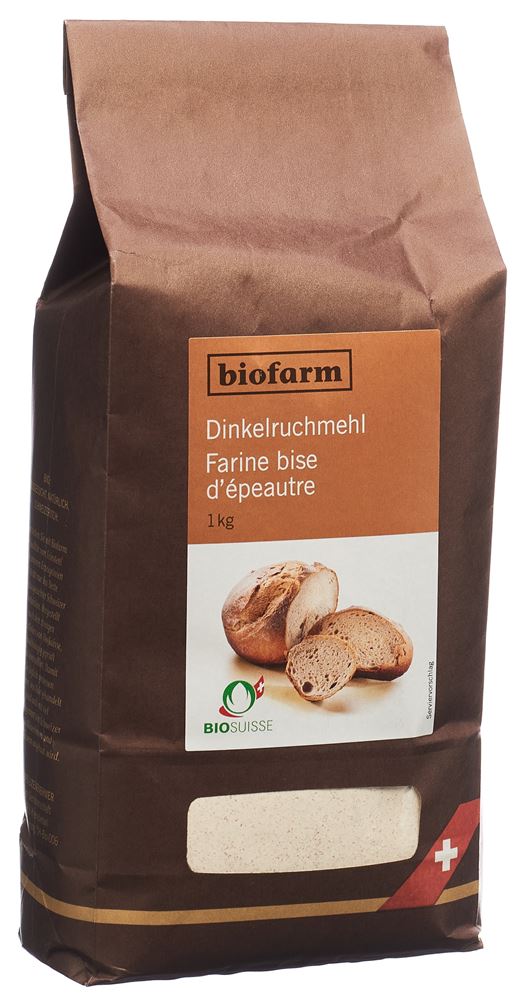 Image of Biofarm Dinkel Ruchmehl Knospe Btl 1 kg