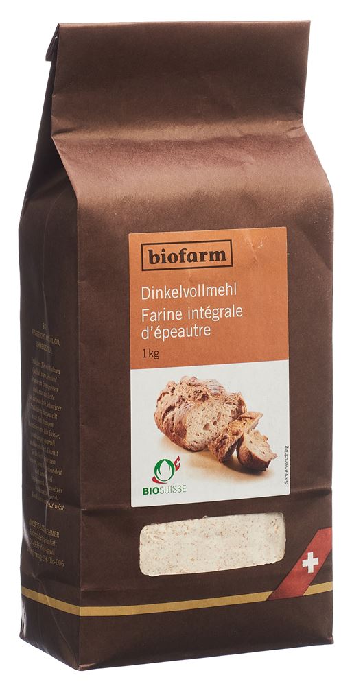 Image of Biofarm Dinkel Vollmehl Knospe 1 kg