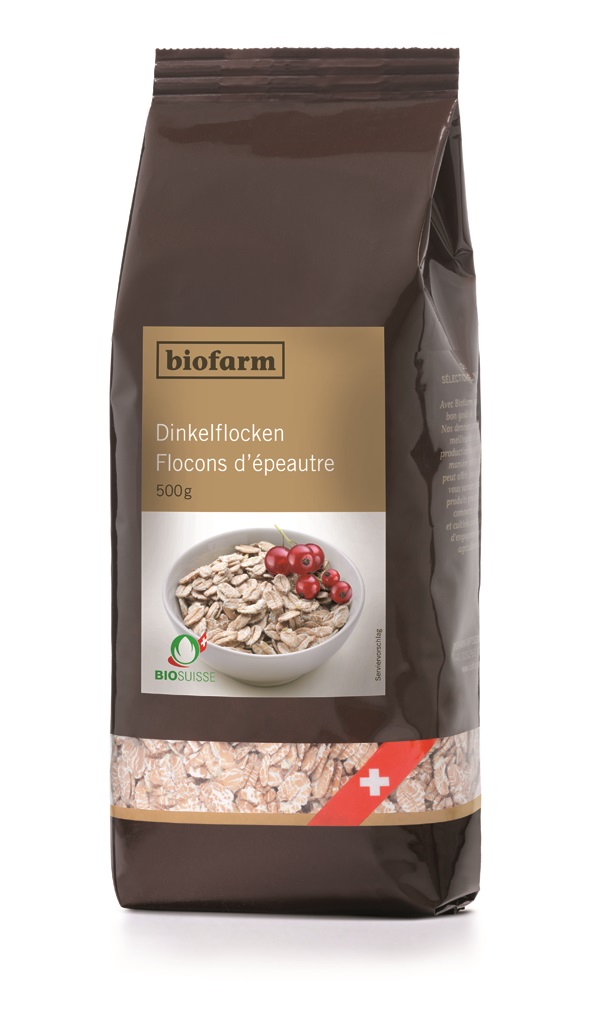Image of Biofarm Dinkelflocken Knospe Btl 500 g