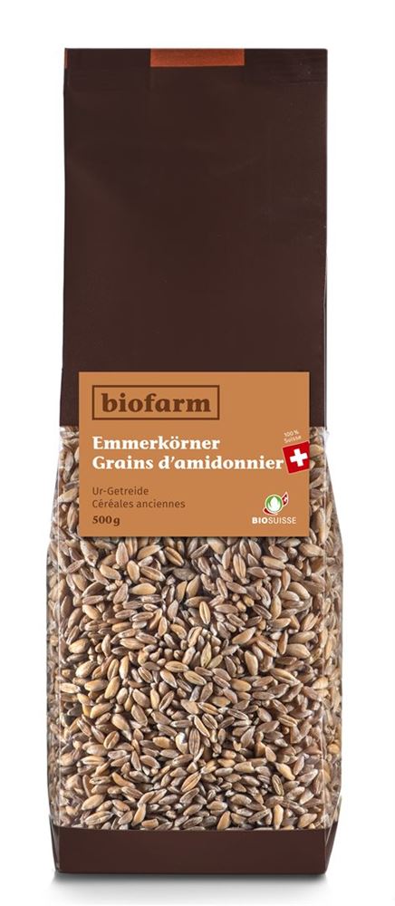 Image of Biofarm Emmerkörner Knospe 500 g