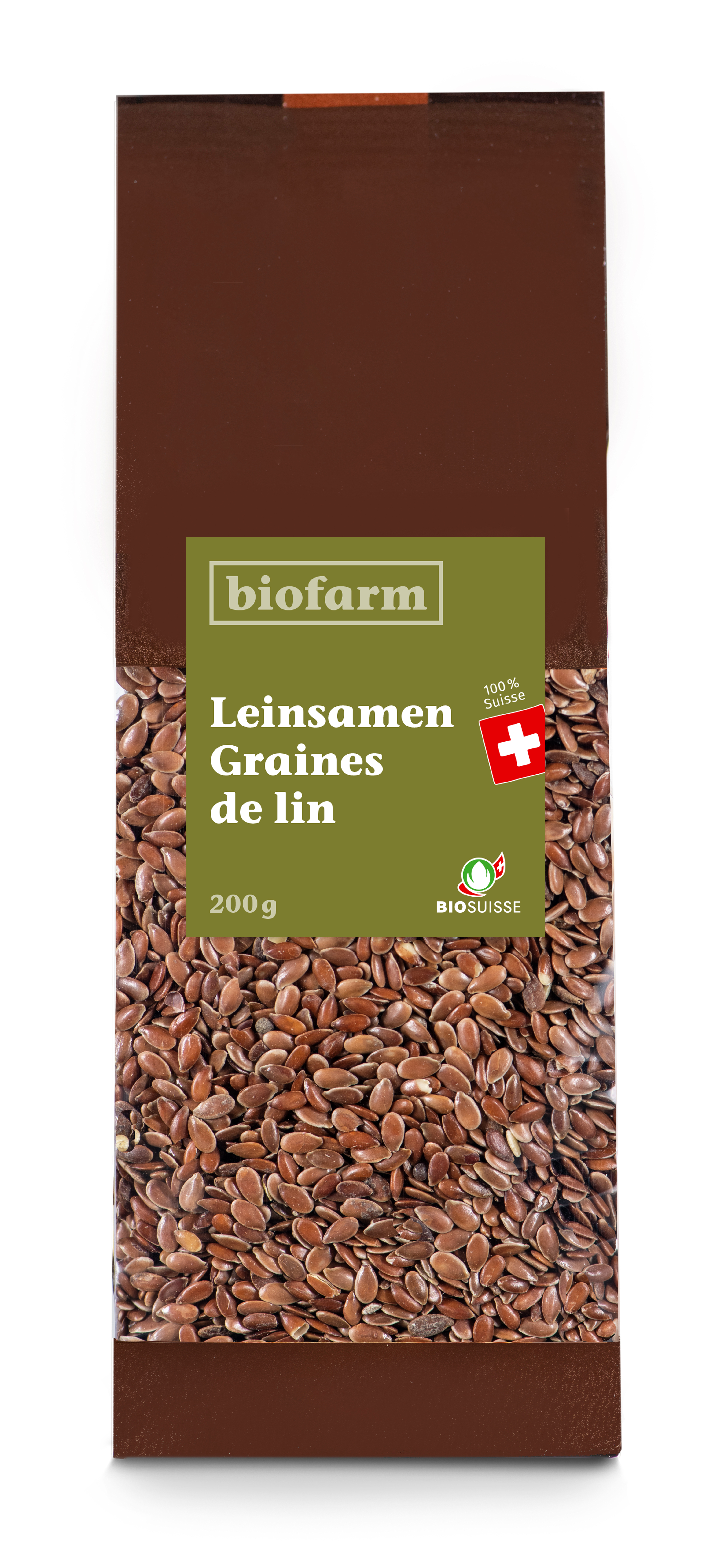 Image of Biofarm Leinsamen Knospe CH Btl 200 g