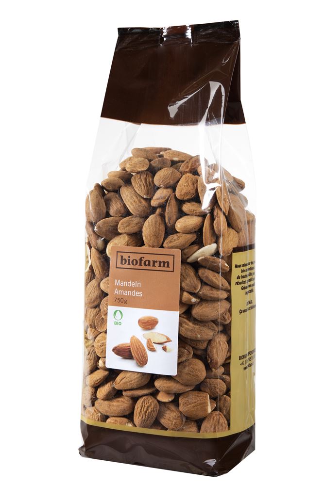 Image of Biofarm Mandeln Knospe Btl 750 g