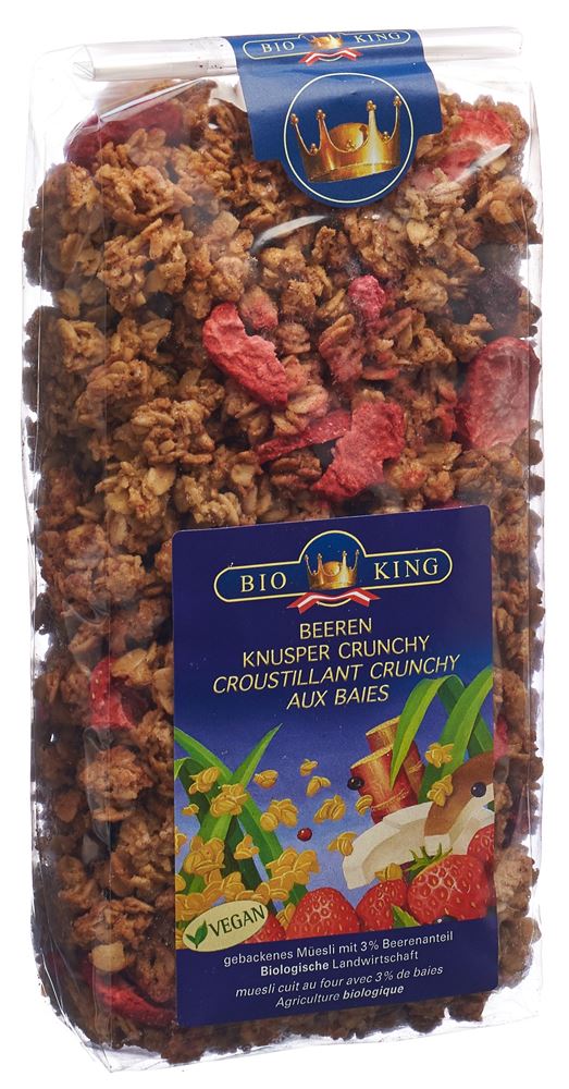 Image of BioKing Knusper Crunchy Beeren Btl 375 g