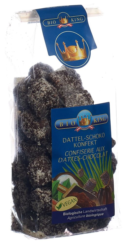 Image of BioKing Konfekt Dattel-Schoko bio 200 g