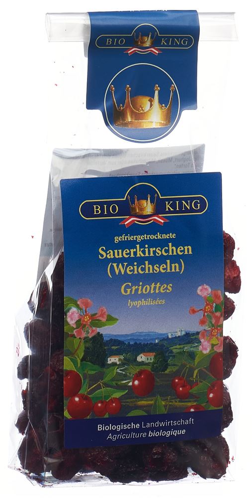 Image of BioKing Sauerkirschen gefriergetrocknet Bio Btl 50 g