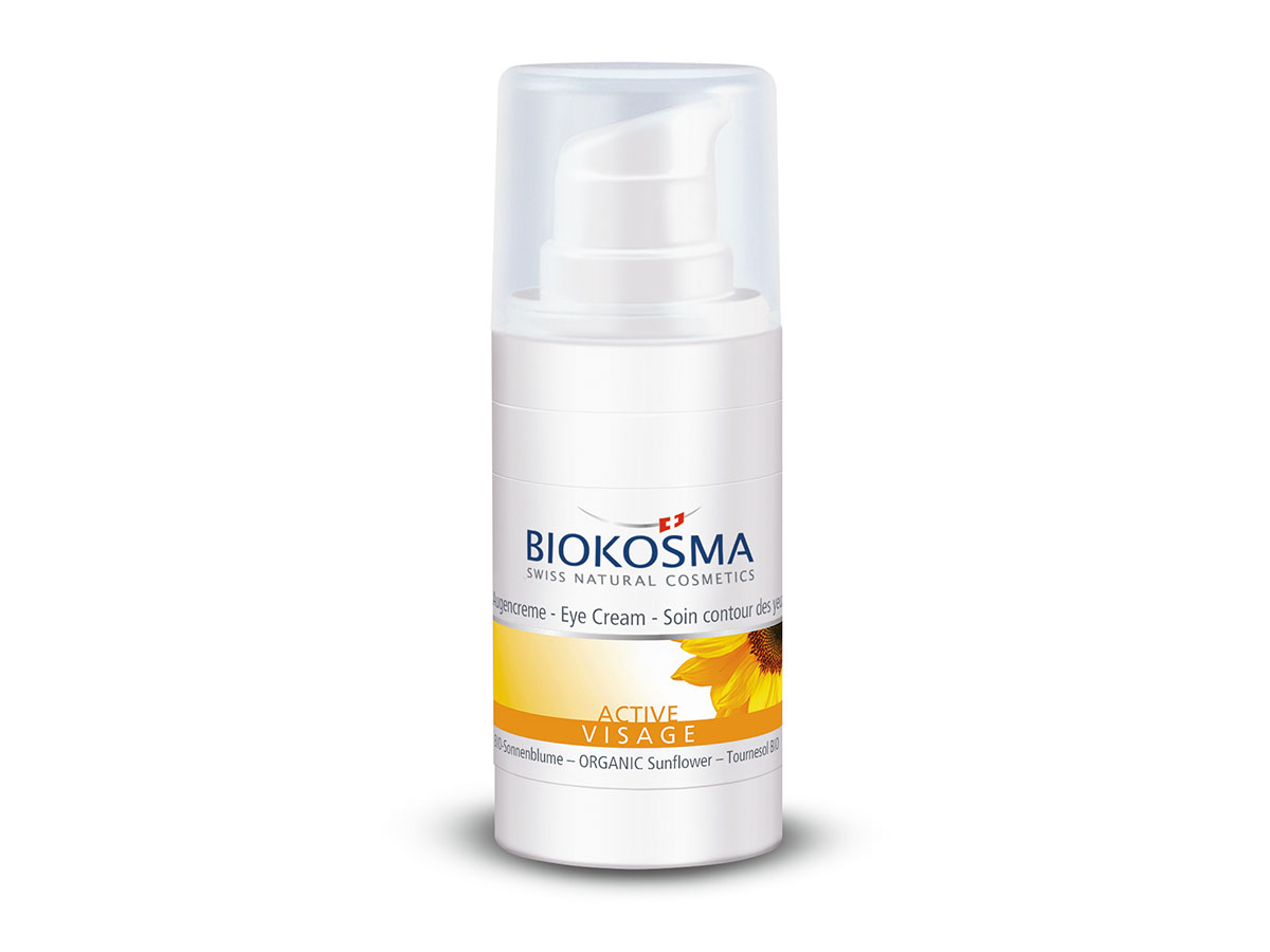 Biokosma Active Viso Cura contorno occhi tubo 15 ml