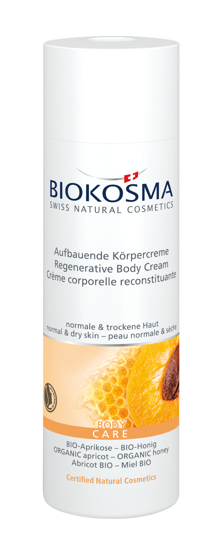 Biokosma Körpercreme Aprikose Honig BIO Fl 200 ml