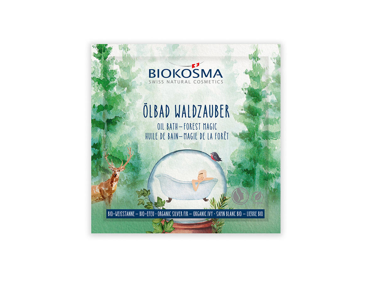 Biokosma Ölbad Waldzauber Weisstanne Efeu BIO Btl 25 ml