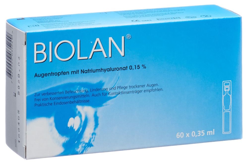 Image of Biolan Gtt Opht 60 Monodos 0.35 ml