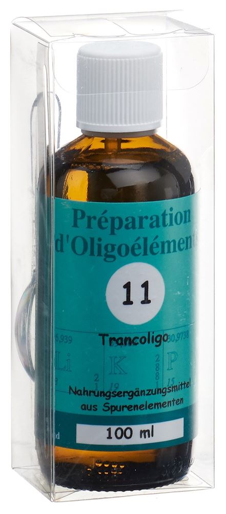 Image of Bioligo POE 11 Trancoligo Préparation d"oligoéléments/Fleur d"'Oranger Fl 100 ml'