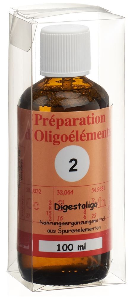 Image of Bioligo POE 2 Digestoligo Préparation d"oligoéléments/Radis noir Fl 100 ml'