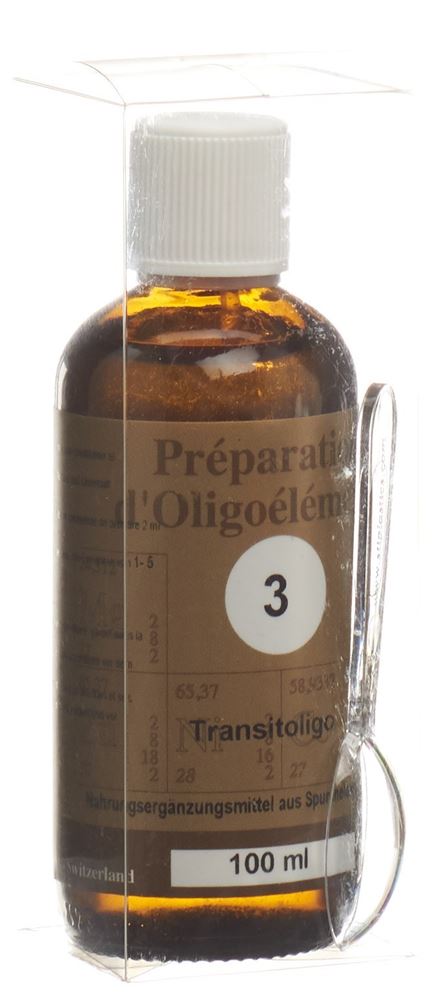 Image of Bioligo POE 3 Transitoligo Préparation d"oligoéléments/Pruneau Fl 100 ml'