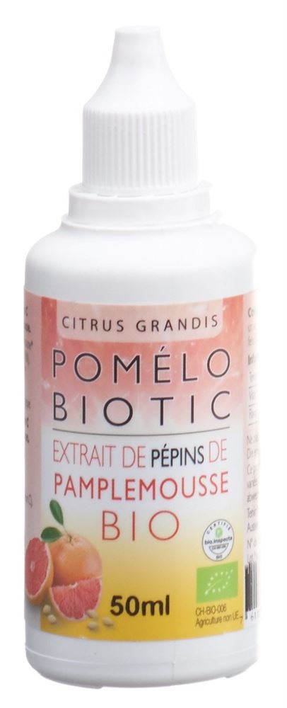 Image of Bioligo Pomélo Biotic BIO Extrait de Pépins de pamplemousse 50 ml