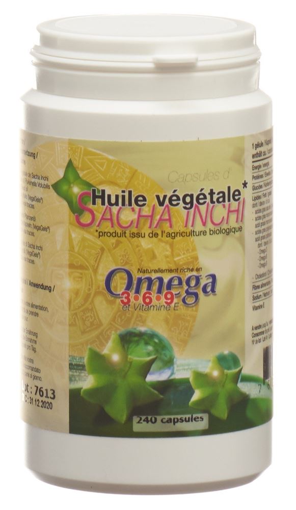 Bioligo Sacha Inchi Omega 3-6-9 caps 240 pce