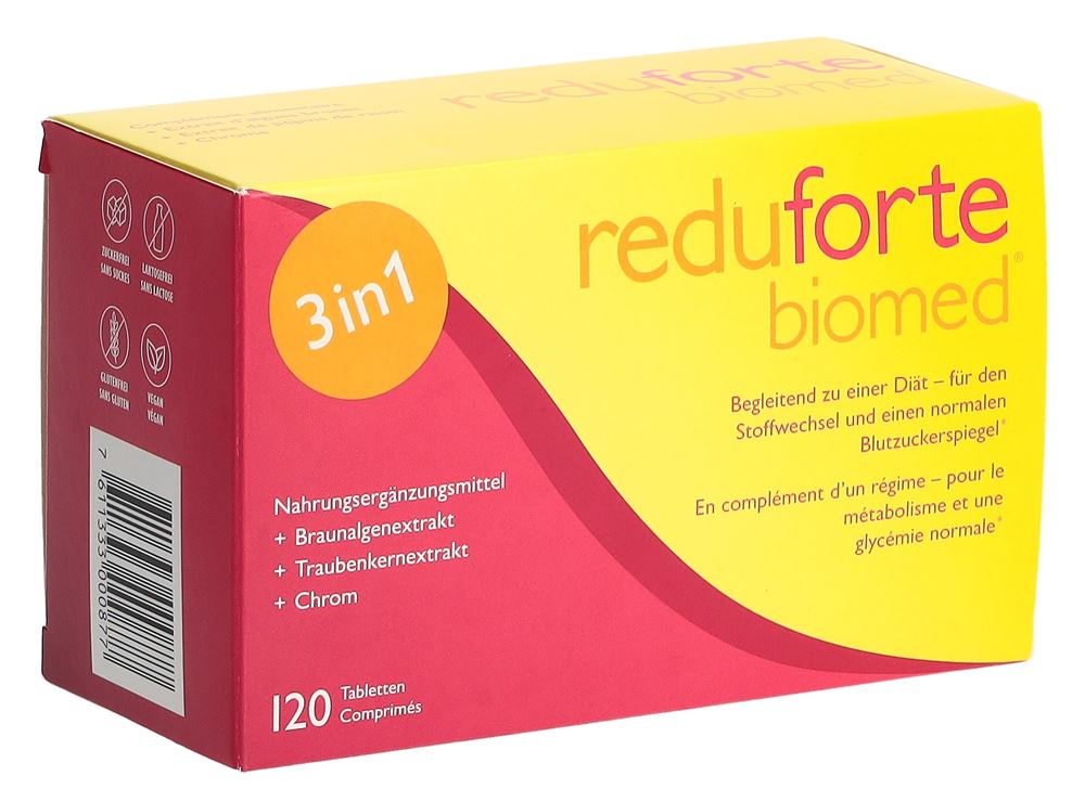 Biomed Evida Reduforte Tabl 120 Stk