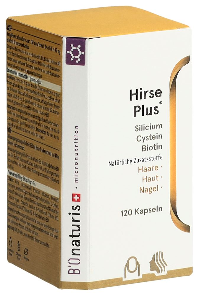 Image of BIOnaturis Hirse Pus Kaps 120 Stk