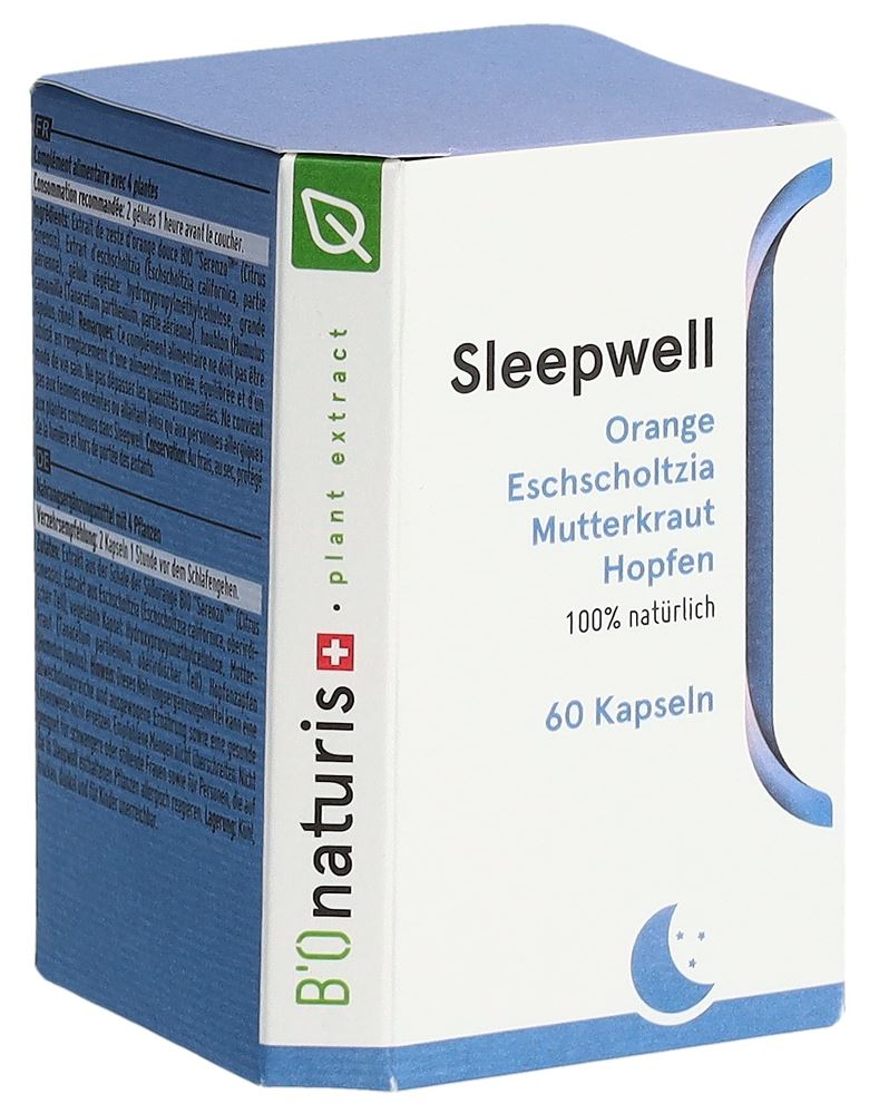BIOnaturis sleepwell Capsule scatola 60 pezzi