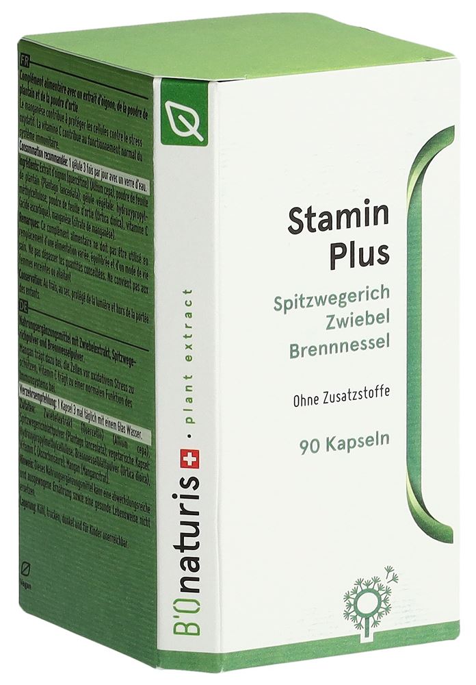 Image of BIOnaturis Stamin Plus Kaps Ds 90 Stk